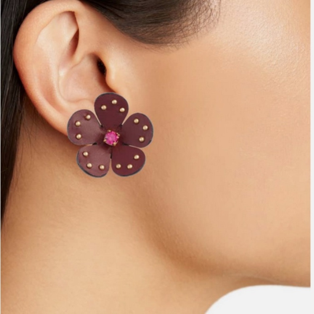 Kate Spade Leather Studs - Picture 2 of 5